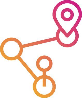 Minimalist vektör simgesini yönlendir