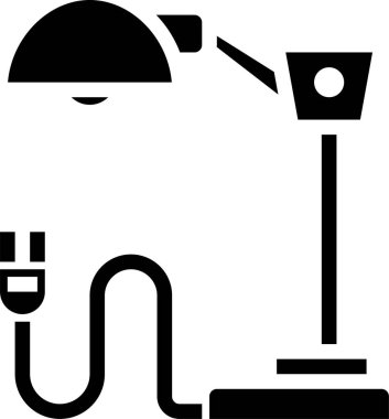 Lamba konseptinin minimalist vektör simgesi