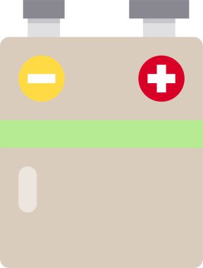 pil minimalist vektör simgesi