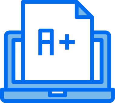 Mezuniyet simgesi, vektör illüstrasyonu