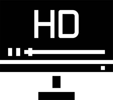 film online hd simgesi, vektör illüstrasyonu