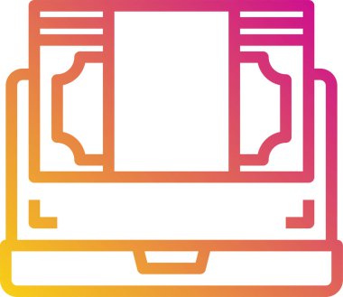 para hattı vektör simgesi.