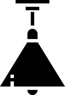 Lamba simgesi vektör illüstrasyonu, ampul simgesi