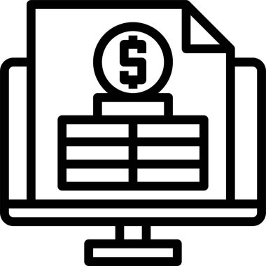 para hattı vektör simgesi.