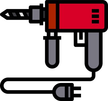 Araç simgesinin vektör illüstrasyonu