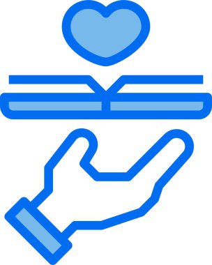 kitap simgesi vektör illüstrasyonu