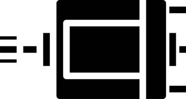 elektronik simge, vektör illüstrasyonu