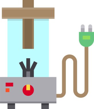 pilav pişiricisinin minimalist vektör simgesi