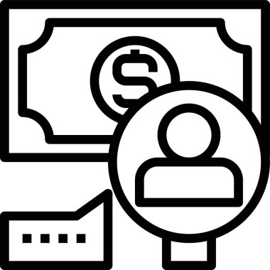 para hattı vektör simgesi.