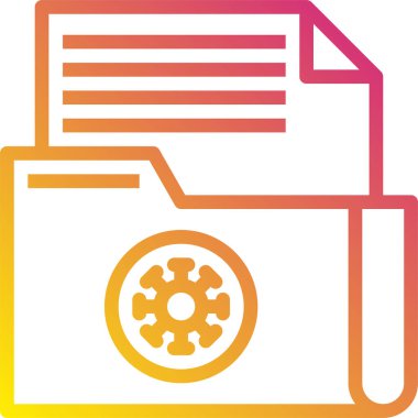 Ofis belgeleri, vektör çizimi