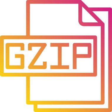 Vektör illüstrasyon zip dosyası biçimi 