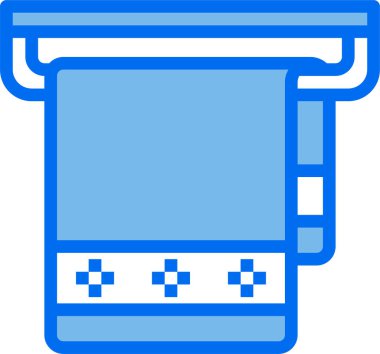 Havlunun basit vektör simgesi