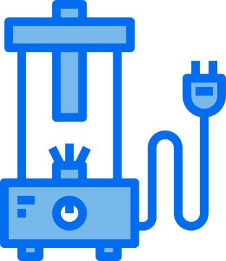 pilav pişiricisinin minimalist vektör simgesi