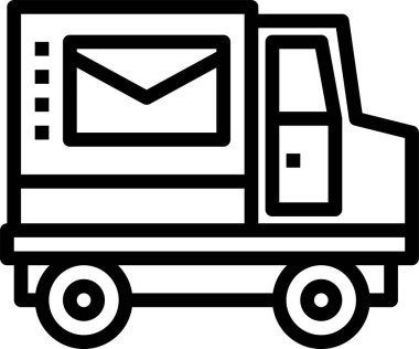 e- posta simgesi vektör illüstrasyonu 