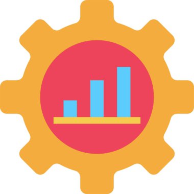 dişli grafik vektör illüstrasyonu