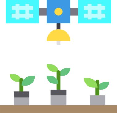 teknoloji simgesi, vektör illüstrasyonu