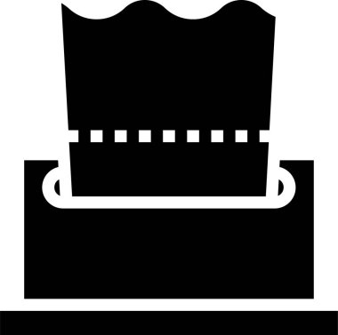 Coronavirus koruma simgesi, vektör illüstrasyonu beyaz arkaplanda izole edildi 