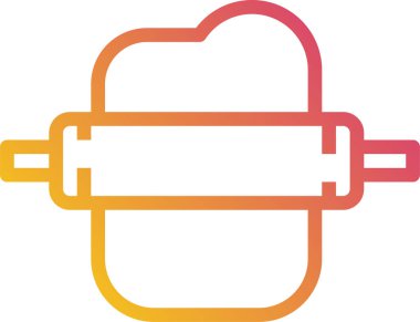 Mutfak aletlerinin vektör çizimi