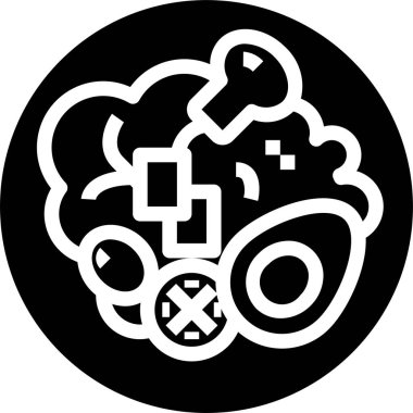 Kahvaltının vektör çizimi 