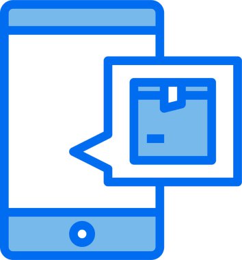 akıllı telefon simgesi vektör illüstrasyonu