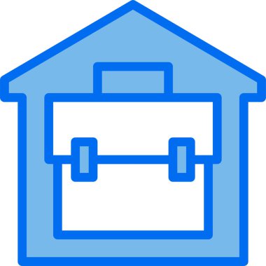 Mesajlı ev simgesi Evde kal. Coronavirus COVID-19 virüs karantina kampanyası