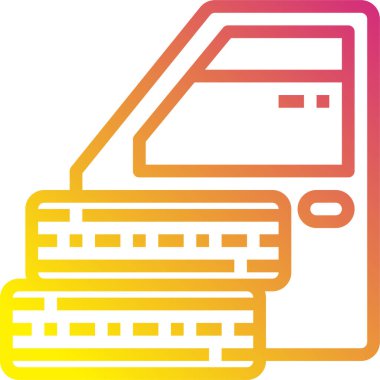 Lastik tekerleğinin vektör çizimi