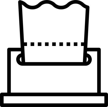 Coronavirus koruma simgesi, vektör illüstrasyonu beyaz arkaplanda izole edildi 