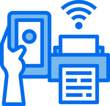 akıllı telefon simgesi vektör illüstrasyonu