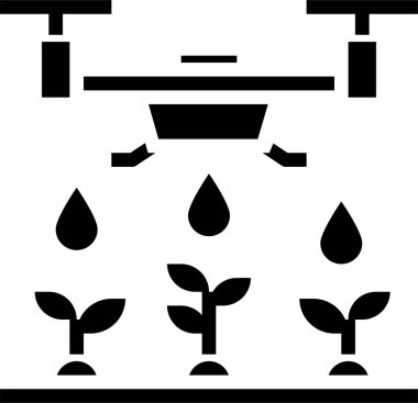 Bitkilerin büyüme simgesi, vektör illüstrasyonu
