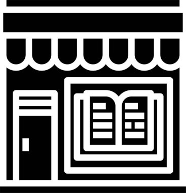 kitap simgesi vektör illüstrasyonu