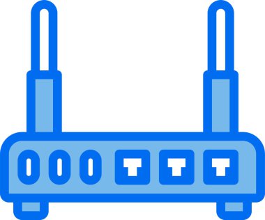Yönlendirici minimalist vektör simgesi