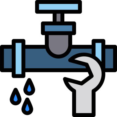 servis minimalist vektör simgesi