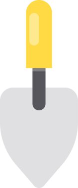 Çiftlik küreği simgesinin vektör illüstrasyonu