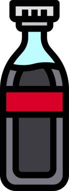 Sodanın minimalist vektör simgesi 