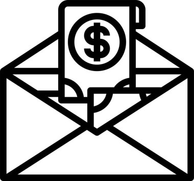 para simgesi, finans kavramı vektör illüstrasyonu 