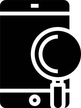 akıllı telefon simgesi vektör illüstrasyonu