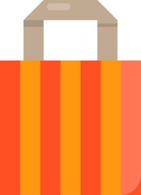 Modern tasarım minimalist vektör simgesi, çanta