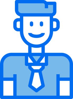 erkek avatar kişi tasarımı, vektör illüstrasyonu  