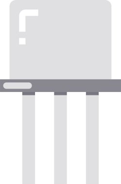 Dijital işlemci simgesi. Çip simgesi. Teknoloji simgesi