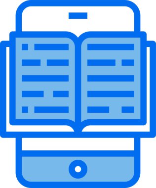 kitap minimalist vektör simgesi