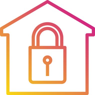 Coronavirus koruma simgesi, vektör illüstrasyonu beyaz arkaplanda izole edildi 