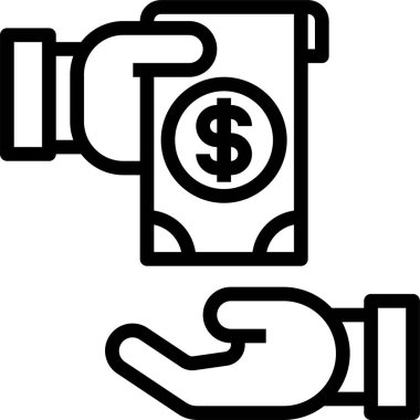 para değişimi vektör simgeleri