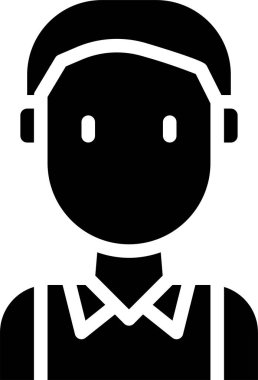 erkek avatar kişi tasarımı, vektör illüstrasyonu  