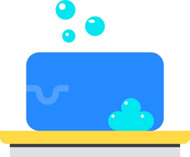 sabun simgesi vektör illüstrasyonu 