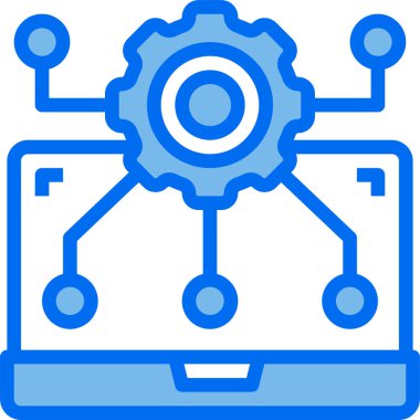 dişli ayarları vektör simgesi