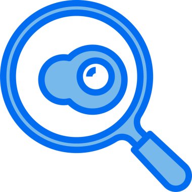 Yumurtalı kahvaltı ikonları, vektör çizimleri