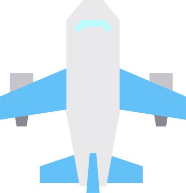 Modern tasarım minimalist vektör simgesi, düzlem