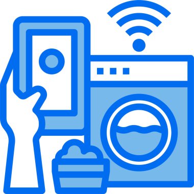 akıllı telefon simgesi vektör illüstrasyonu