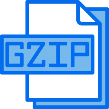 Vektör illüstrasyon zip dosyası biçimi 