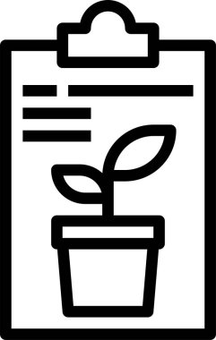 belge simgesi, vektör çizimi 